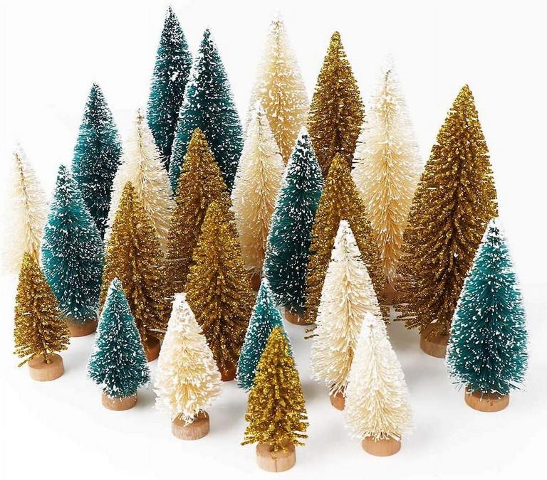 AYIEYILL 30PCS MINI TREES