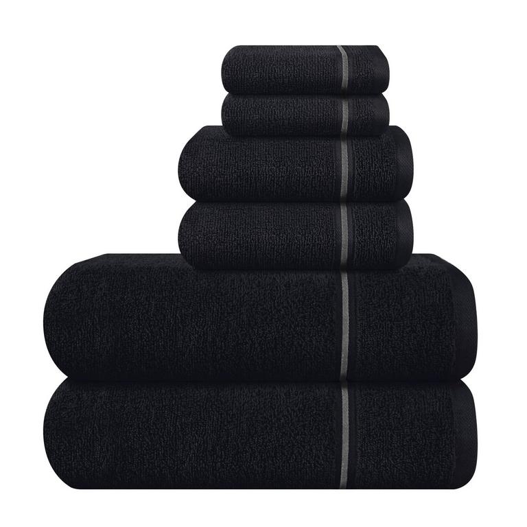 GLAMBURG 6PK COTTON TOWELS