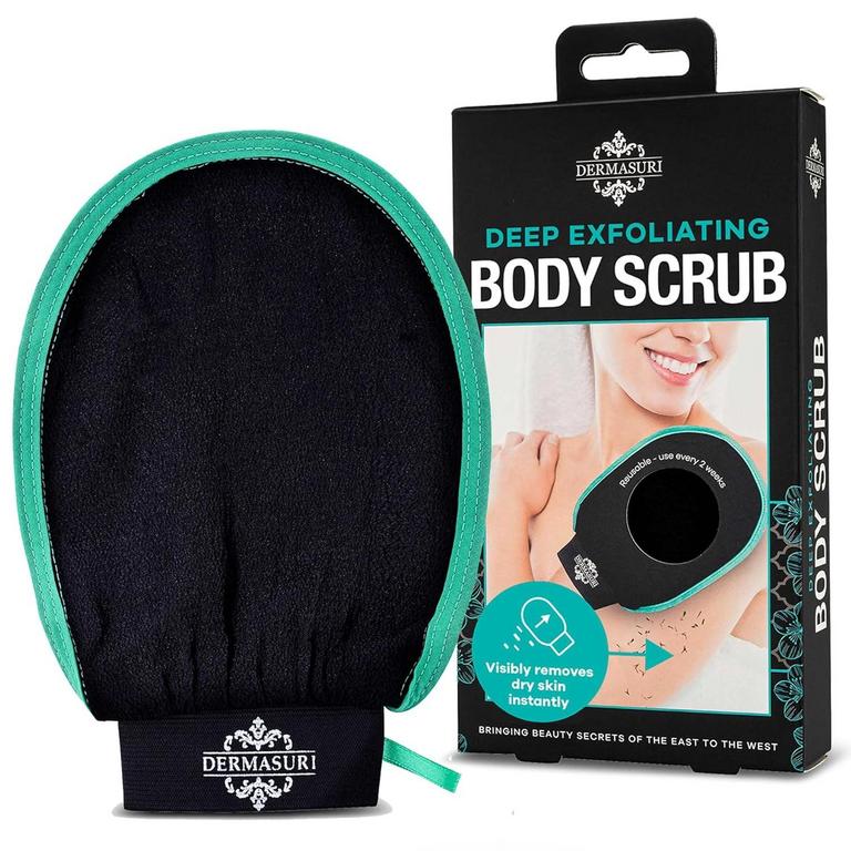 DERMASURI EXFOLIATING MITT