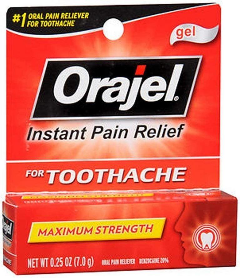 ORAJEL TOOTHACHE GEL 0.25 OZ