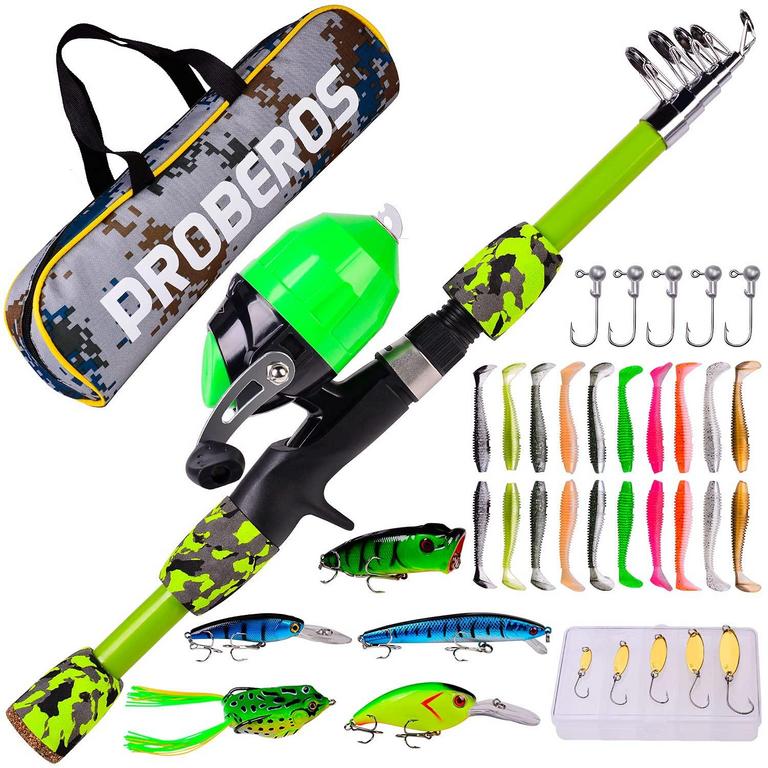 PROBEROS KIDS FISHING POLE KIT