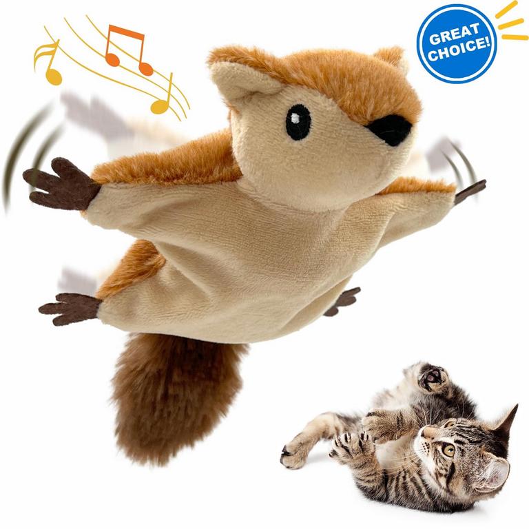 FURRYGO CAT TOY SQUIRREL