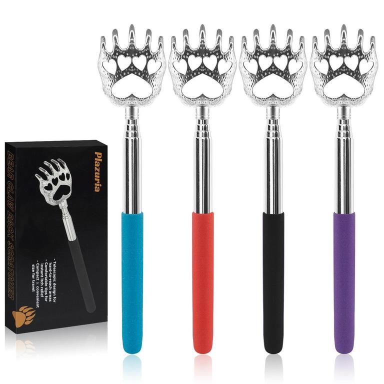 2 PLAZURIA 4PK BACKSCRATCHERS