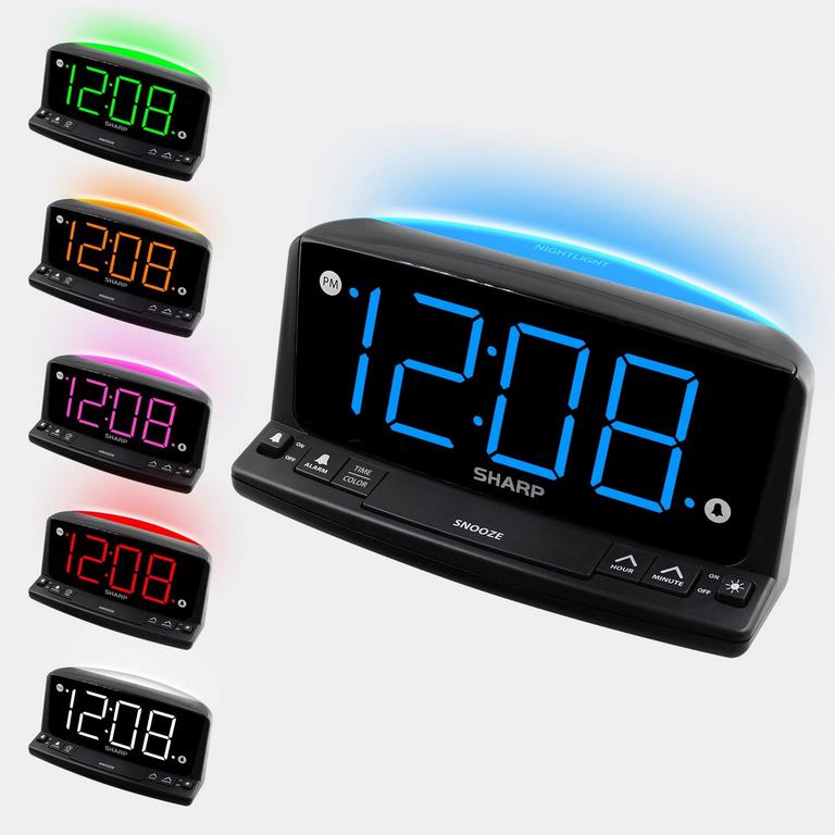 SHARP DIGITAL ALARM CLOCK