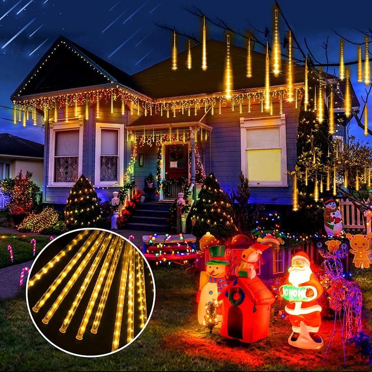 HAPPYLOST METEOR LIGHTS 8 TUBES 