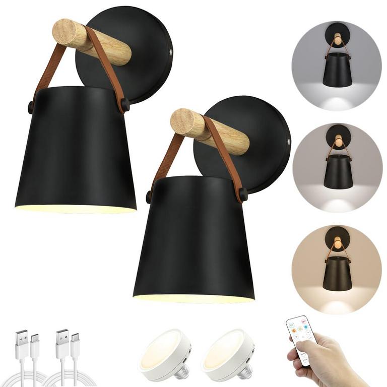 LIKERTLA 5.1"W WALL SCONCE SET OF 2