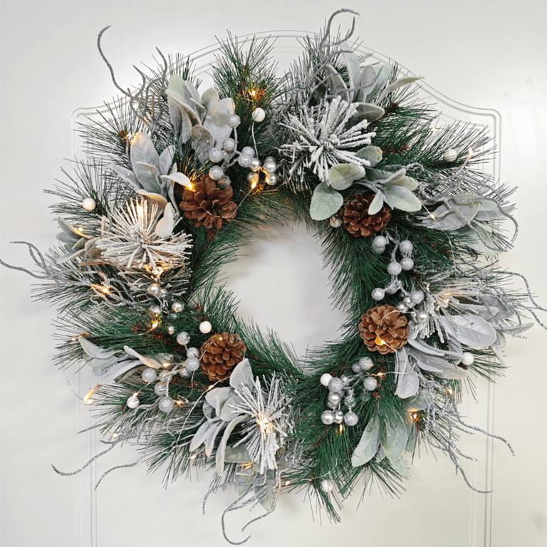 FARSHIP 20IN CHRISTMAS WREATH
