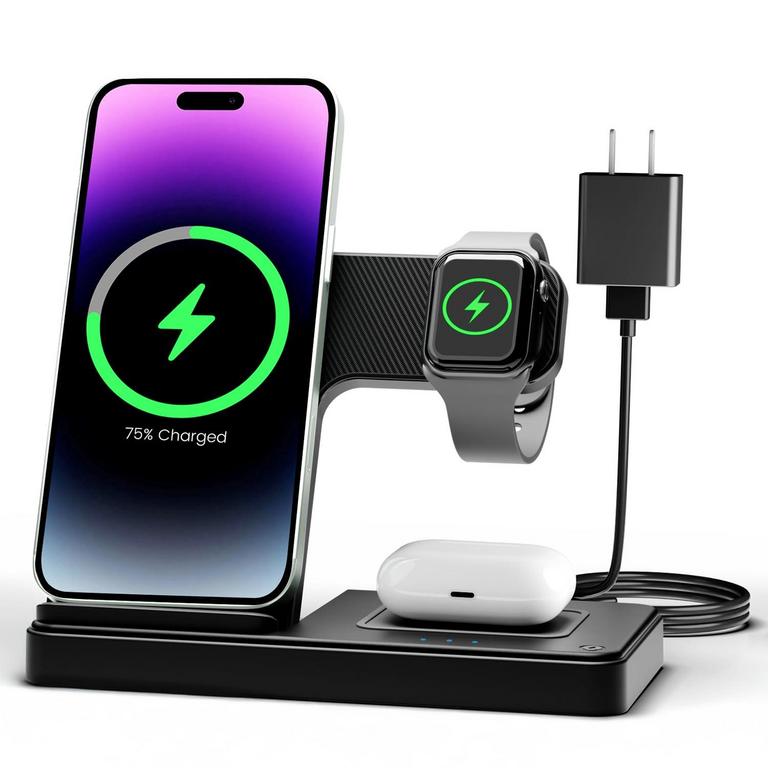 GETPALS WIRELESS CHARGING STATION 3-IN-1