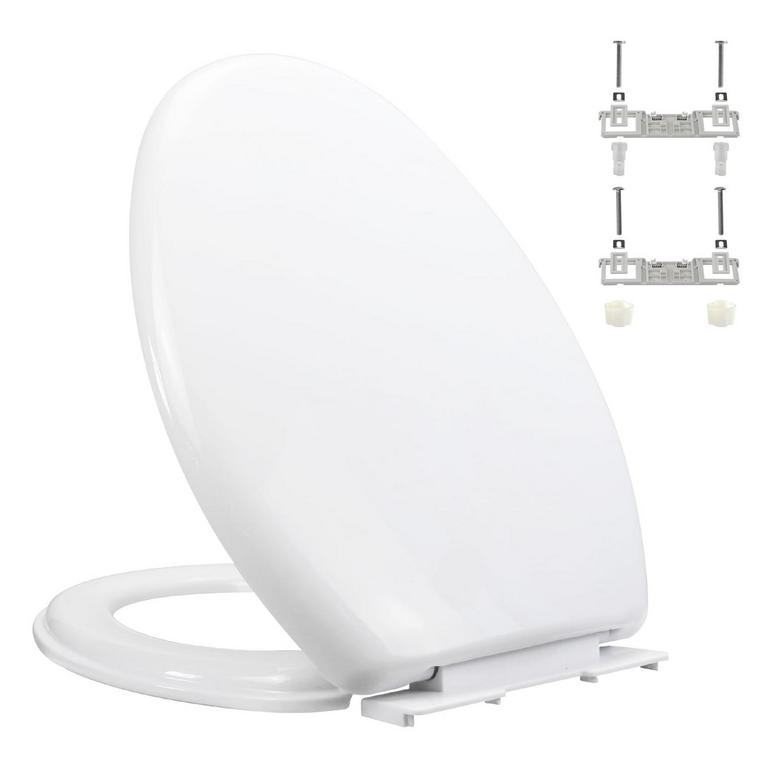 MEAFERKS WHITE TOILET SEAT