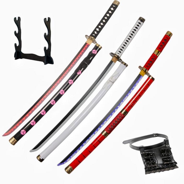 XINGLAI BAMBOO ZORO COSPLAY SWORD SET