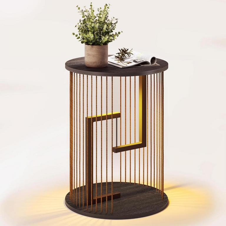 SUPERLELE ROUND SIDE TABLE