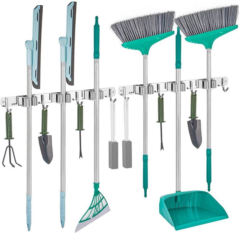 KUSMIL BROOM HOLDER 2PK