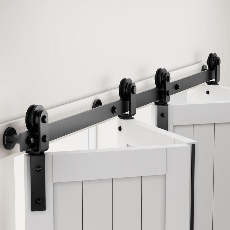 ZEKOO 80IN BARN DOOR HARDWARE KIT