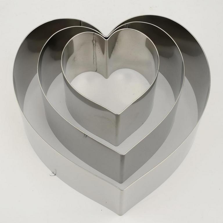 SADYFON HEART CAKE PANS 3PK
