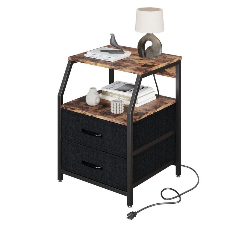 TREETALK END TABLE 2-DRAWER