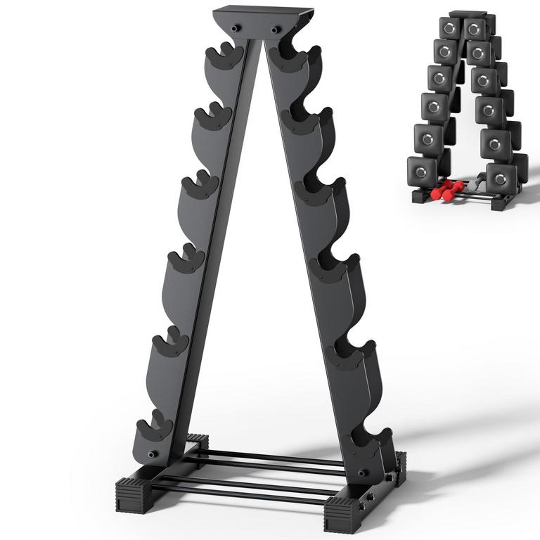 CROSTICE 6-TIER DUMBBELL RACK