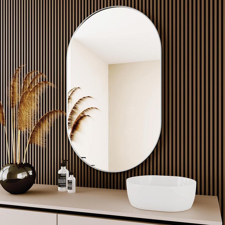 PROTYLCTASTER OVAL MIRROR 20IN X 28IN