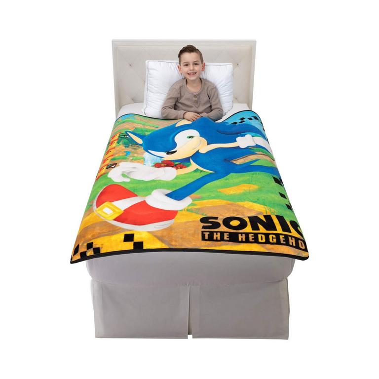 SONIC THROW BLANKET