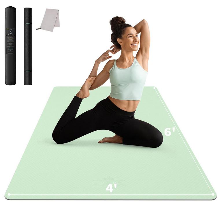 CAMBIVO YOGA MAT 6FT X 4FT