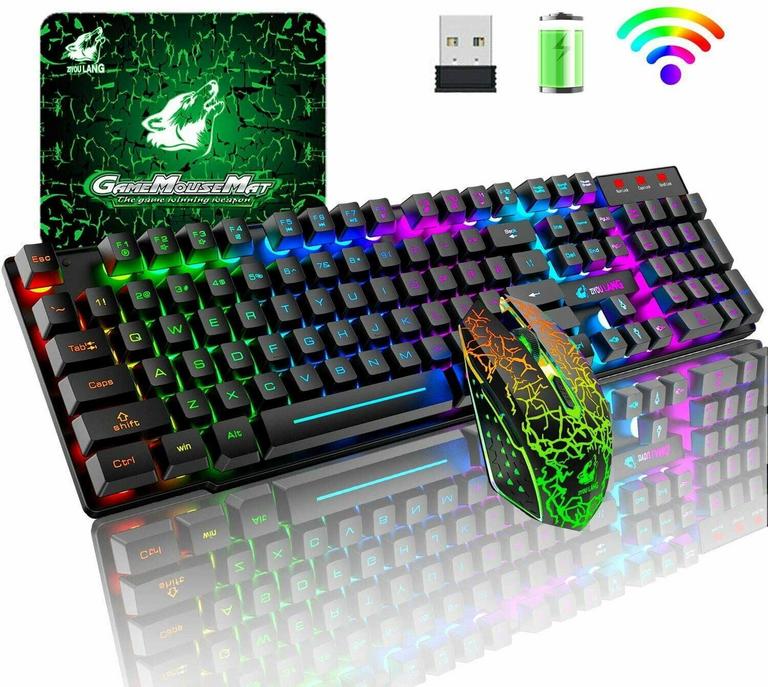 NOVASHION WIRELESS GAMING KEYBOARD & MOUSE