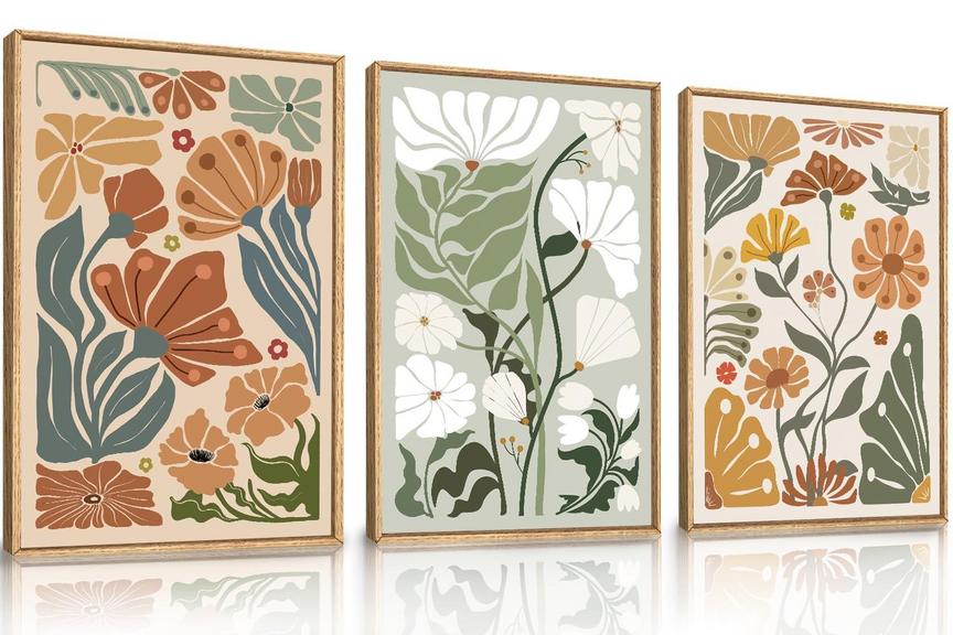 KAIRNE 16IN X 24IN 3PC ABSTRACT ART SET