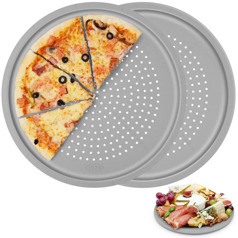 LYNG 16IN PIZZA PANS 2PK