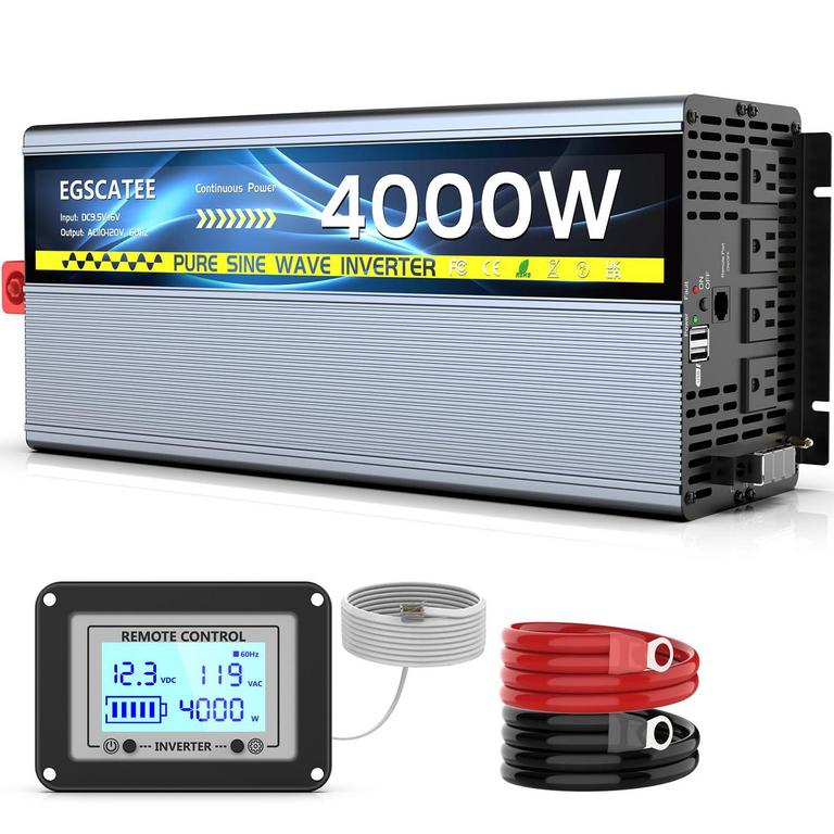 EGSCATEE 4000W PURE SINE WAVE INVERTER