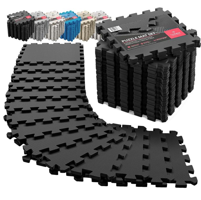 BEMAXX GYM FLOORING SET 18 SQ FT