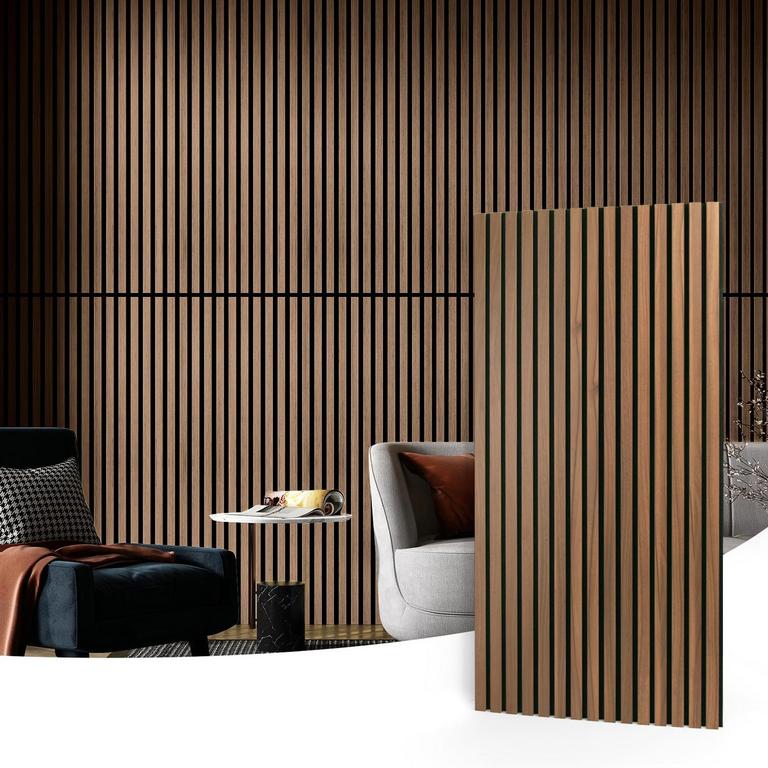 ART3D 23.6X47.2IN WALNUT ACOUSTIC PANELS 2PK