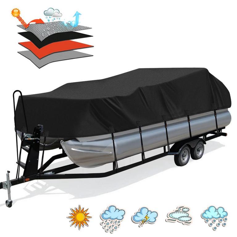 SOLIM PONTOON BOAT COVER 28FT