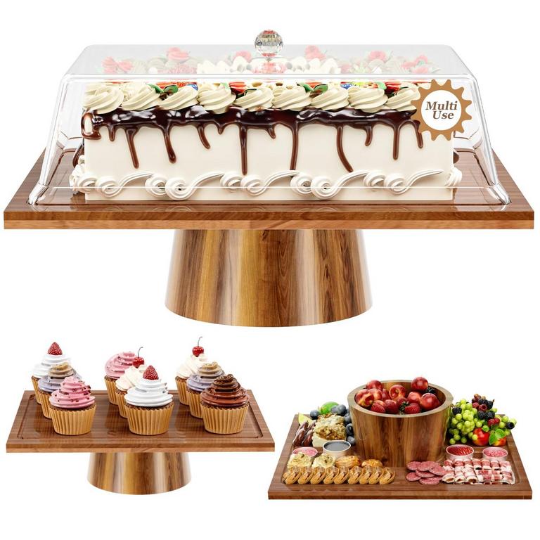 OWENRI CAKE STAND WITH LID