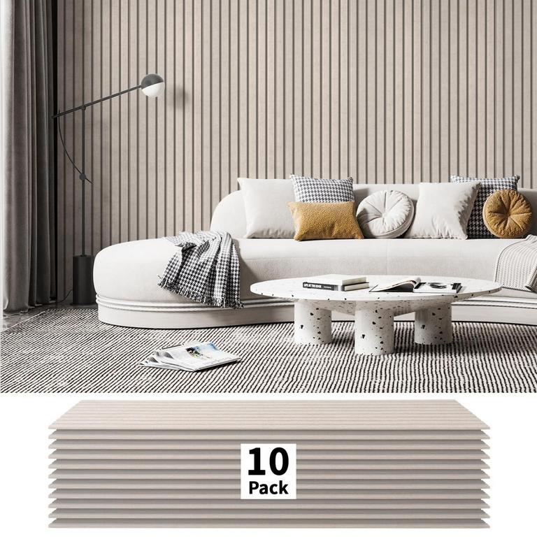 ART3DWALLPANELS 10PK 47.2IN X 11.8IN ACOUSTIC PANELS