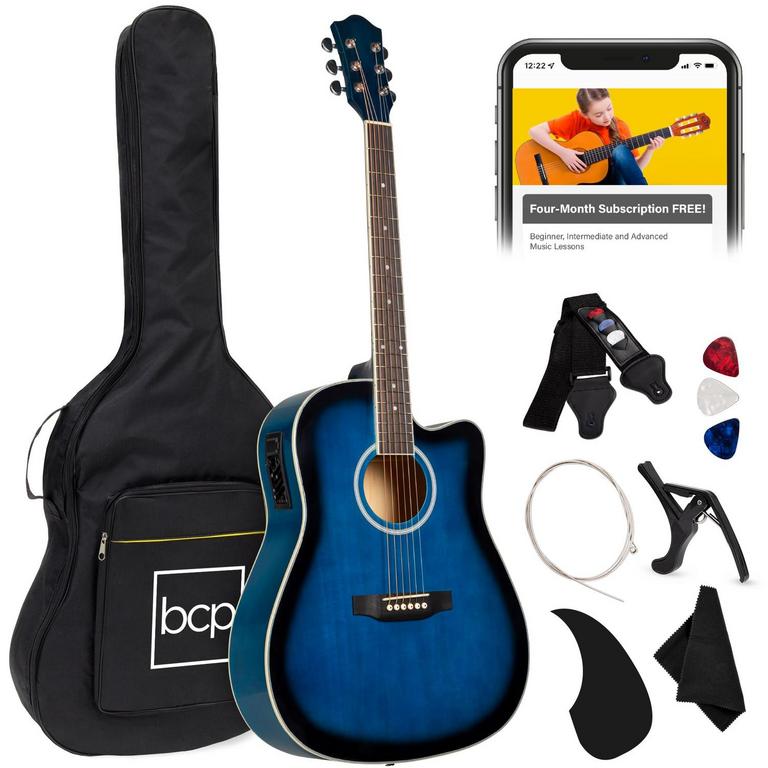 BEST CHOICE 41IN ACOUSTIC ELECTRIC GUITAR SET