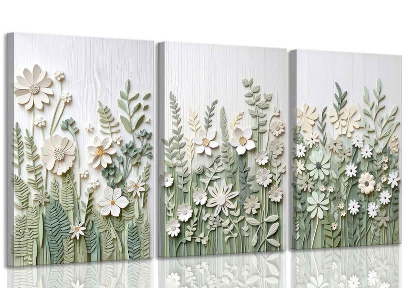 JASMIE 3 PCS WALL ART 16IN X 12IN
