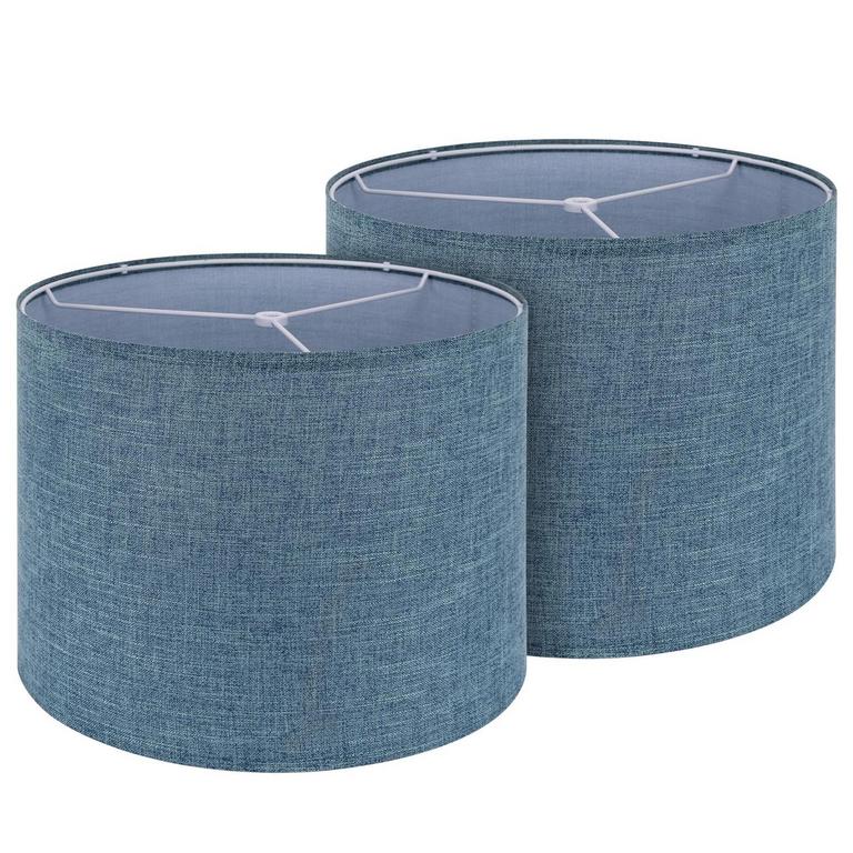MKXSZT DRUM LAMP SHADE 13IN 2PK