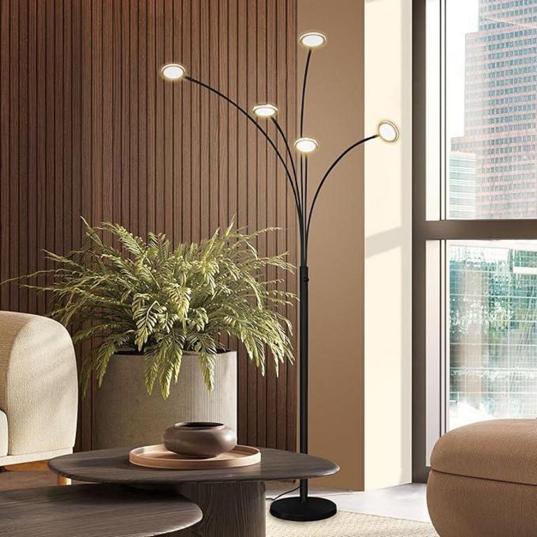 BRIGHTECH ORION ARC FLOOR LAMP 74IN