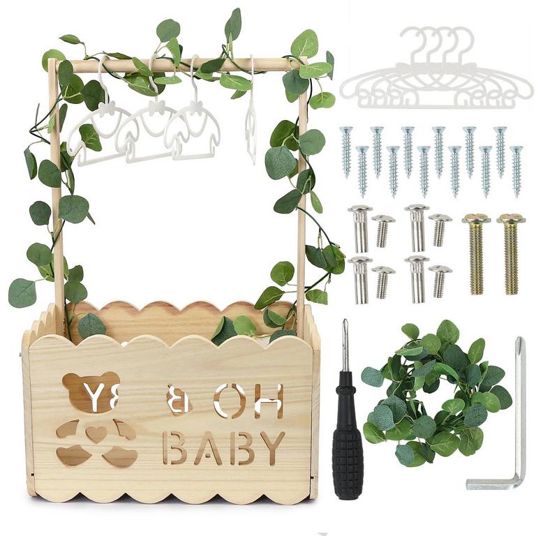 TKNOUS WOODEN BABY CRATE