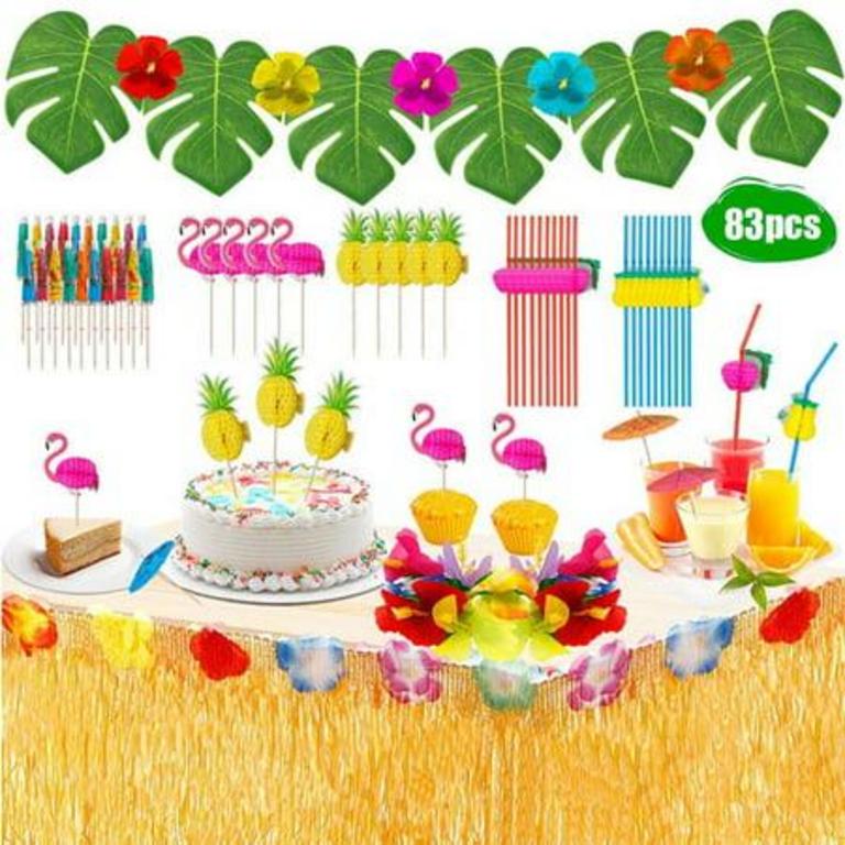 LUAU PARTY DECORATIONS
