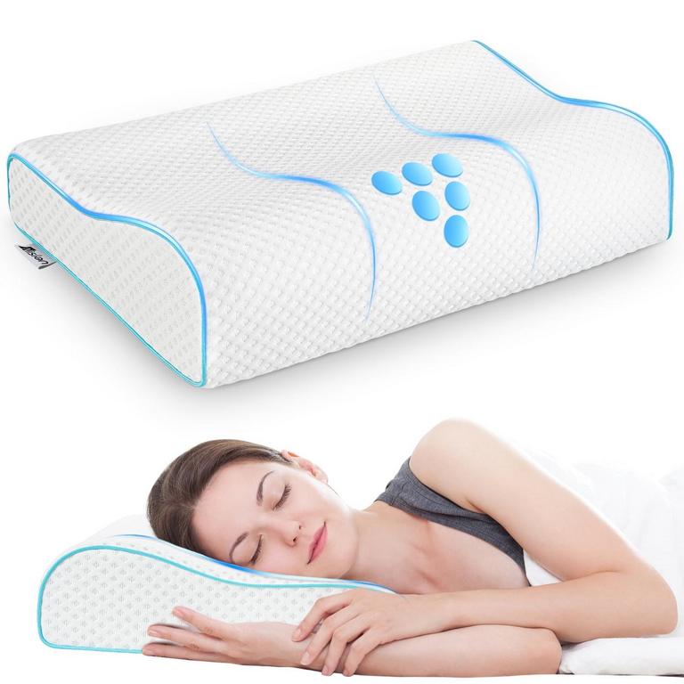 NISIEN FOAM CONTOUR PILLOW 23.6IN X 13.8IN
