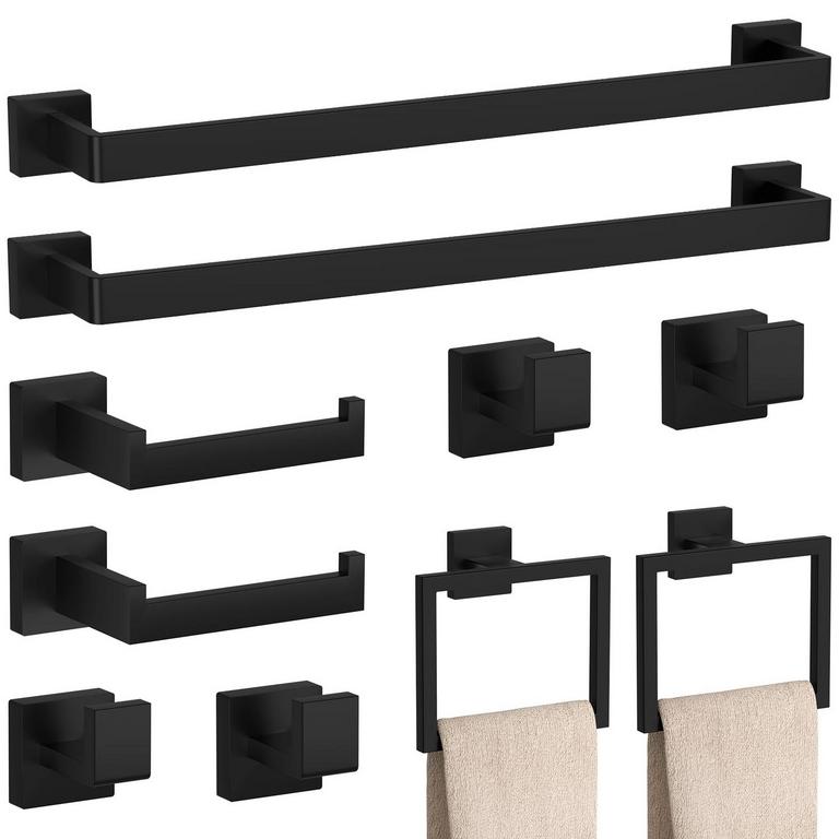 PNWNNH 10PC BATH ACCESSORY SET