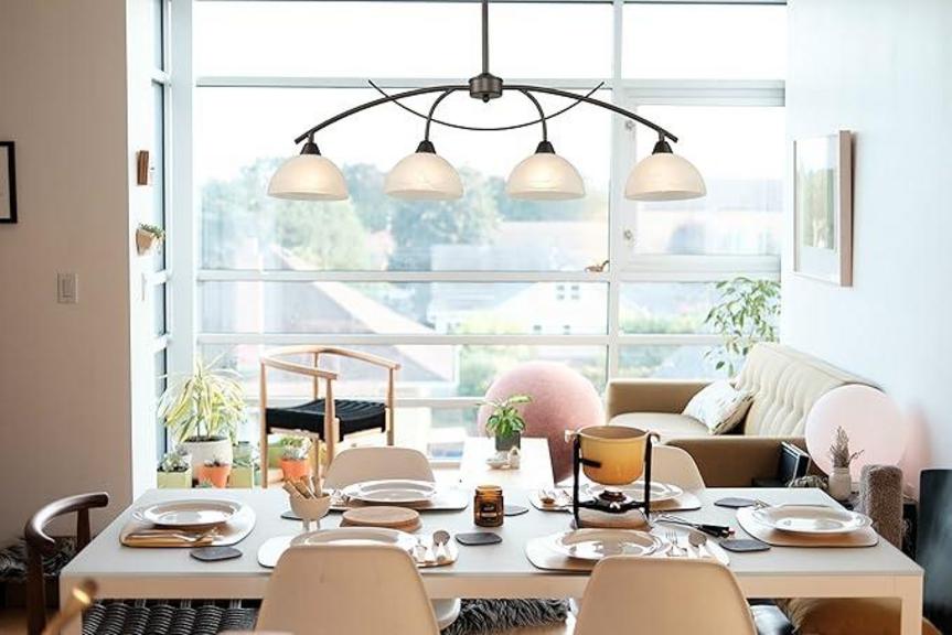 DAYCENT 4-LIGHT PENDANT LIGHT 39.4IN