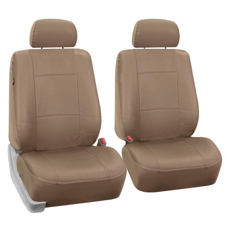 FH GROUP FAUX LEATHER CAR SEAT COVER SET