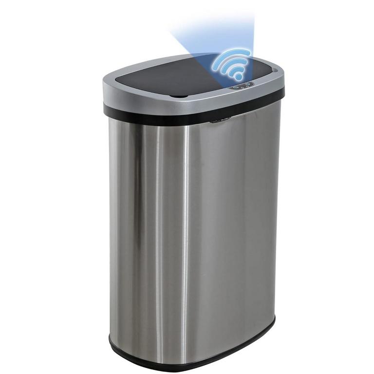 13-GAL TOUCHLESS TRASH CAN