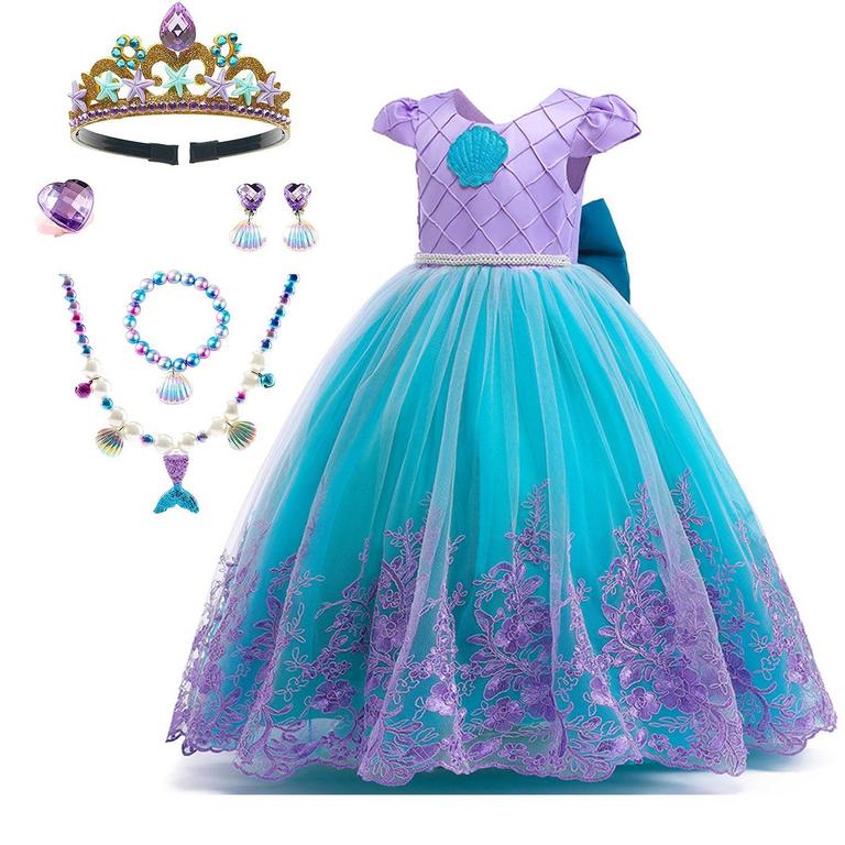 PHENAS GIRLS MERMAID DRESS 5T