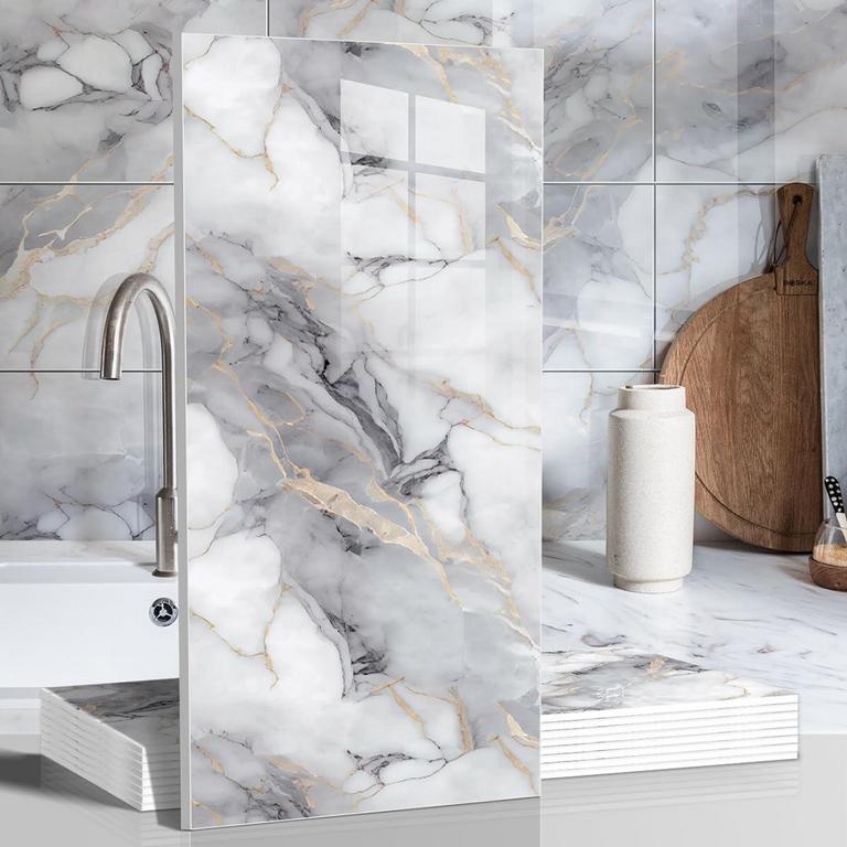 CHEJIAYE 10PCS PEEL & STICK WALL PANELS 23.6IN X 11.8IN