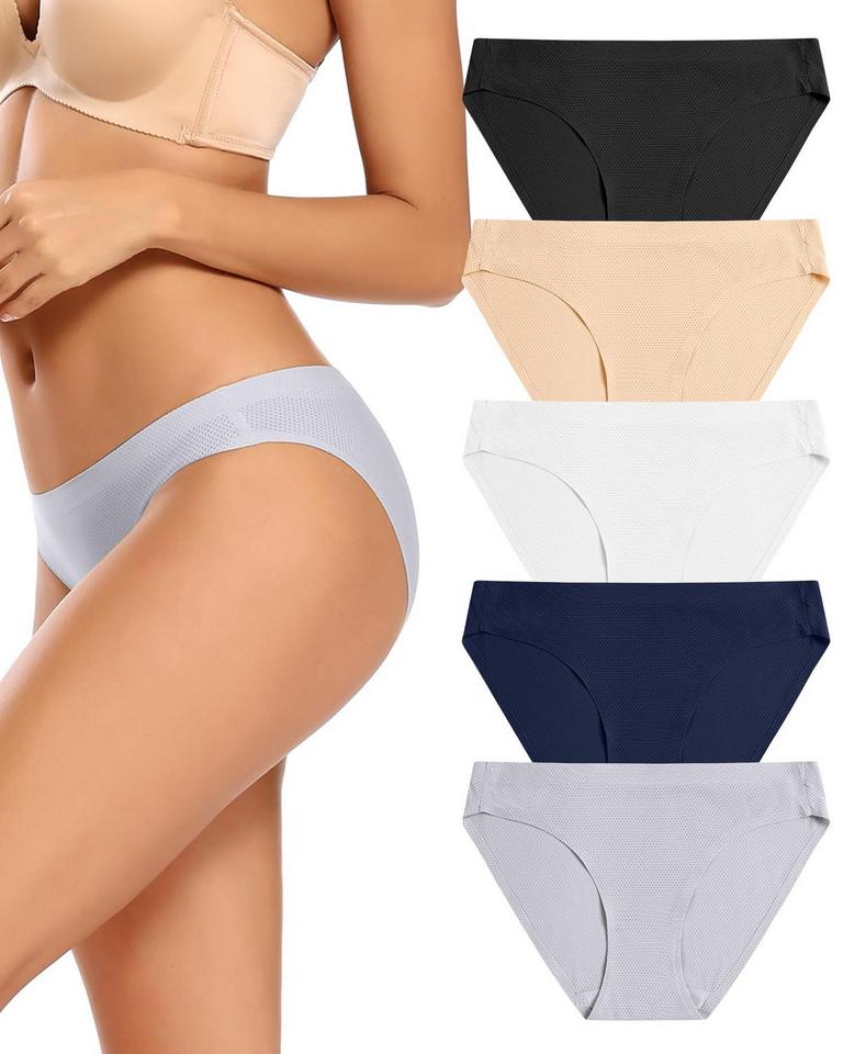 VOENXE WOMENS M BIKINI UNDERWEAR 5-PACK