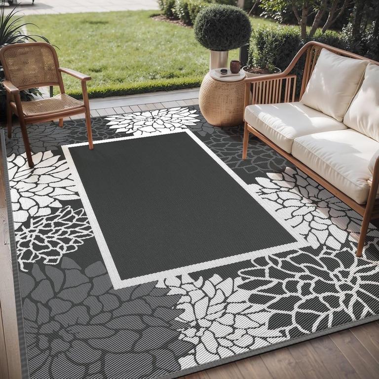 SIXHOME OUTDOOR RUG 5FT X 8FT
