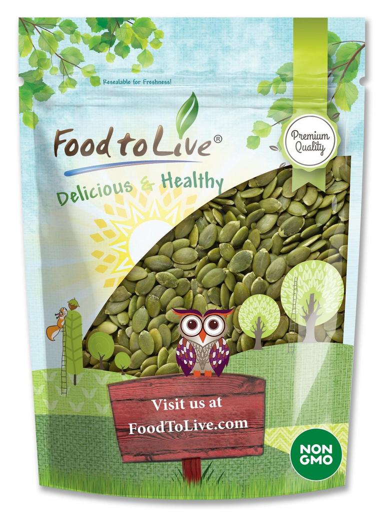 FOOD TO LIVE RAW PUMPKIN SEEDS 5LBS