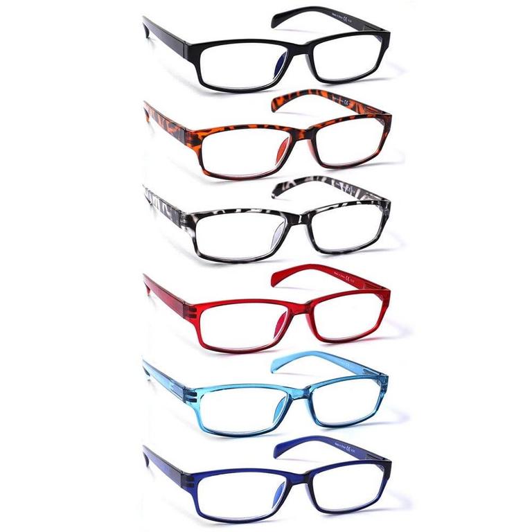 BONCAMOR 2.75X BLUE LIGHT READERS 6PK