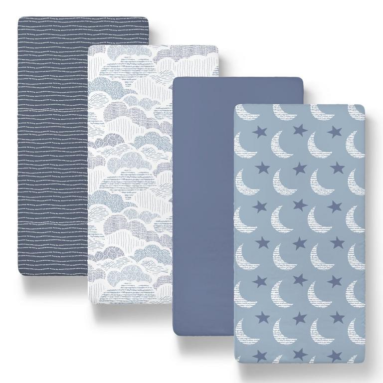 4PK ASSINET SHEETS